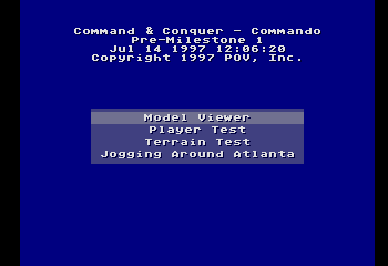 Play <b>Command & Conquer - Commando (Tech Demo)</b> Online